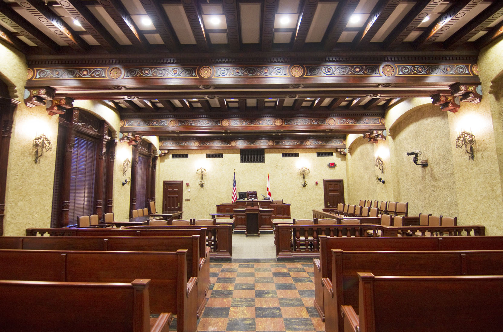 Court Room 6-1 at Miami-Dade County Courthouse